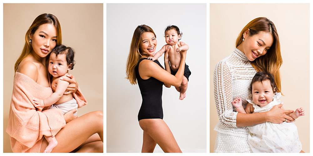 mother-daughter-photoshoot-asian-mother-cuddling-baby-daughter-happy-poses